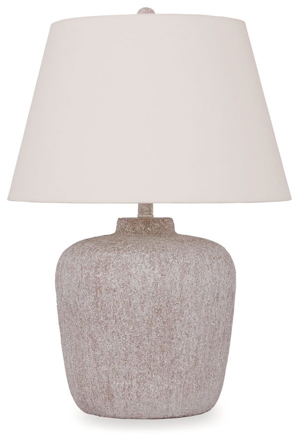 Danry - Distressed Cream - Metal Table Lamp Sale