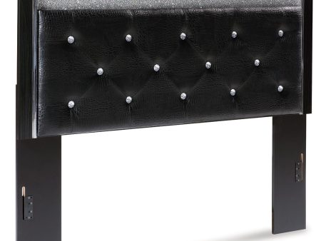 Kaydell - Uph Panel Headboard - Glitter Details Online now