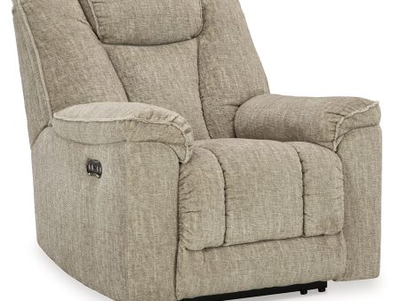 Hindmarsh - Stone - Power Recliner  Adj Headrest Online