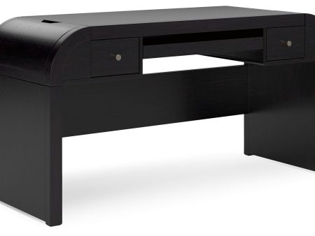 Rowanbeck - Black - Home Office Desk Online Sale