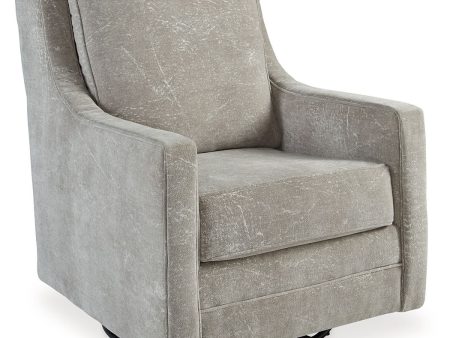 Kambria - Pebble - Swivel Glider Accent Chair For Sale