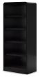 Rowanbeck - Black - Large Bookcase For Discount