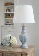 Cylerick - Antique Blue - Terracotta Table Lamp Online Hot Sale