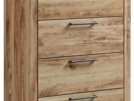 Hyanna - Tan Brown - Five Drawer Chest on Sale