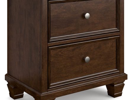 Danabrin - Brown - Two Drawer Nightstand Sale