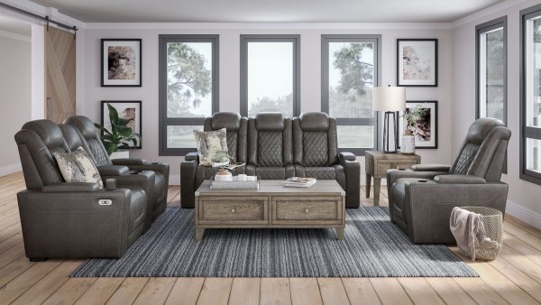 Hyllmont - Power Relining Living Room Set Discount