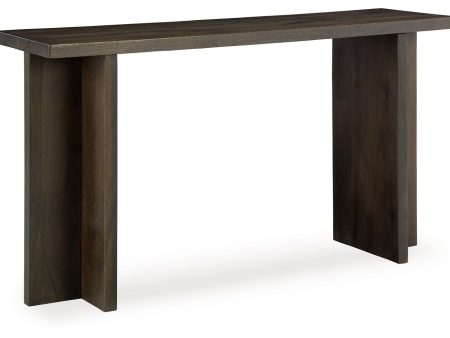 Jalenry - Grayish Brown - Console Sofa Table Online now