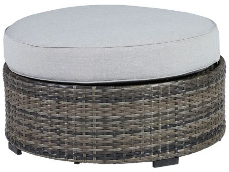 Harbor Court - Gray - Ottoman with Cushion Fashion