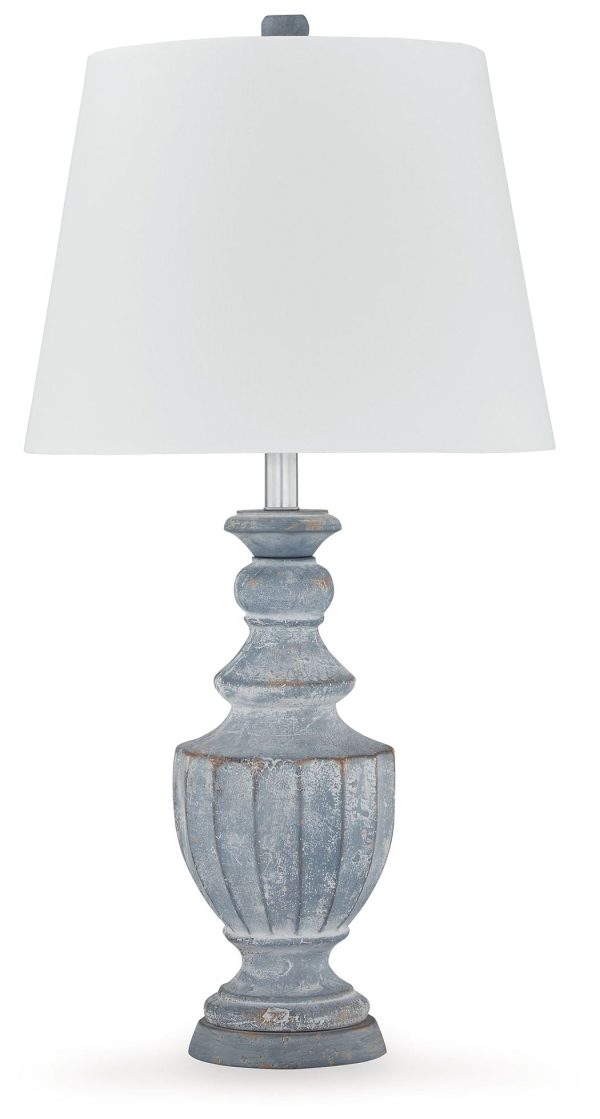 Cylerick - Antique Blue - Terracotta Table Lamp Online Hot Sale