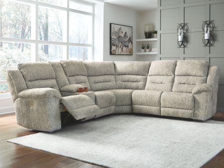 Family Den - Power Reclining Sectional Supply