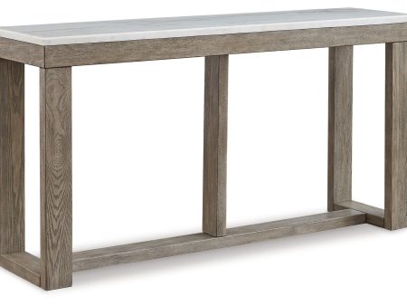 Loyaska - Brown   Ivory - Sofa Table Fashion