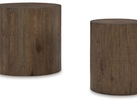 Cammund - Brown - Accent Table (Set of 2) For Discount