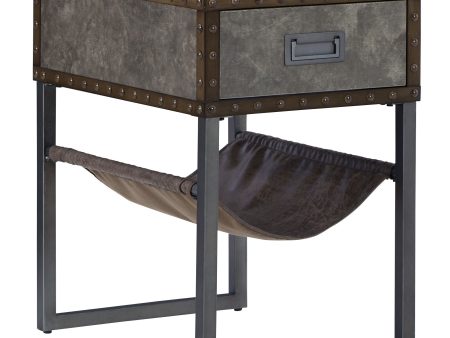 Derrylin - Brown - Chair Side End Table Online Sale