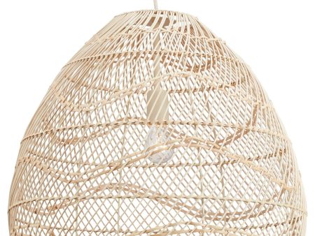 Coenbell - Beige - Rattan Pendant Light For Discount