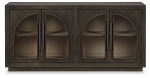 Dreley - Grayish Brown - Accent Cabinet For Cheap