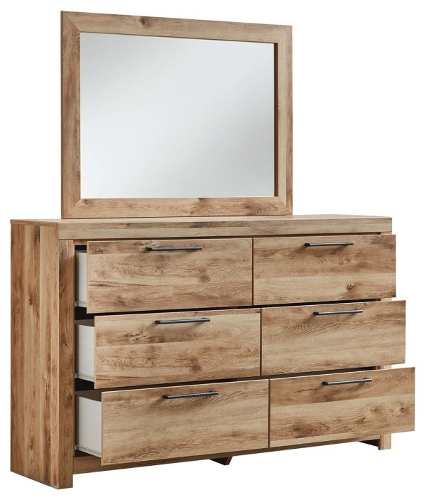 Hyanna - Dresser, Mirror, Panel Bed Cheap