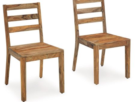 Dressonni - Brown - Dining Room Side Chair (Set of 2) Online