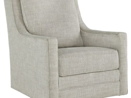 Kambria - Fog - Swivel Glider Accent Chair Online Sale