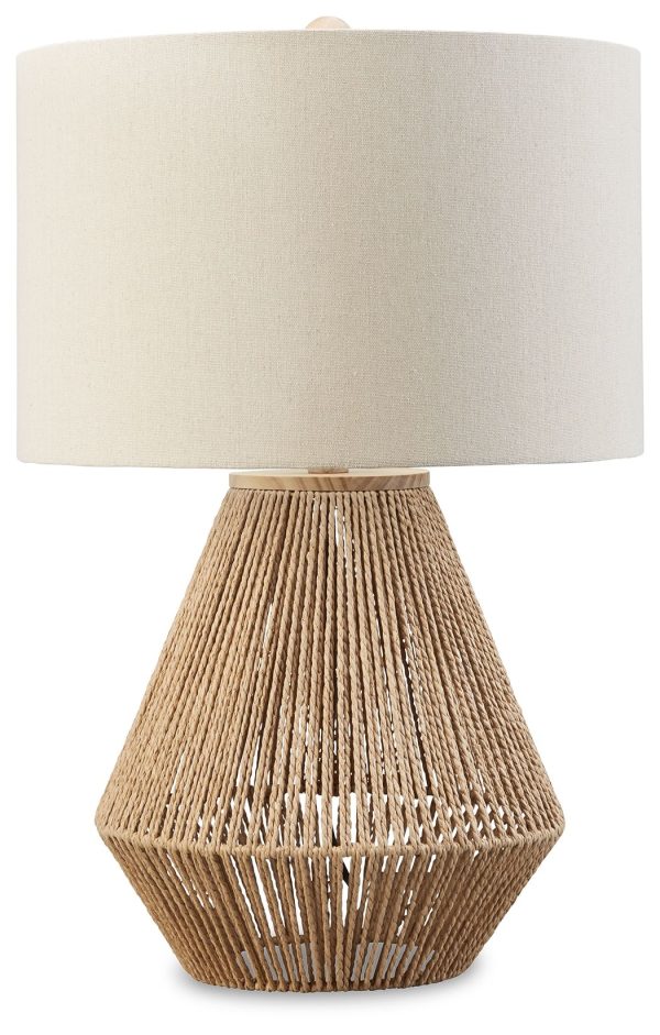 Clayman - Natural   Brown - Paper Table Lamp Hot on Sale