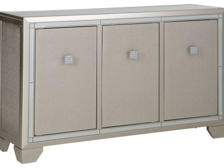 Chaseton - Champagne - Accent Cabinet on Sale