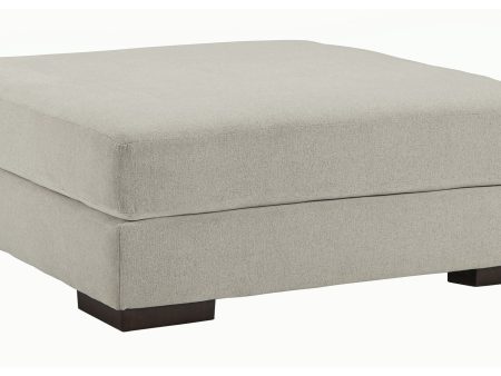 Artsie - Ash - Oversized Accent Ottoman Fashion