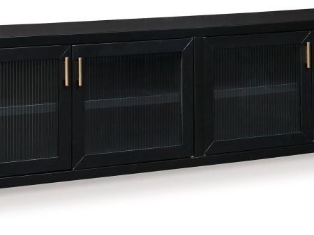 Winbardi - Black - Extra Large TV Stand For Cheap