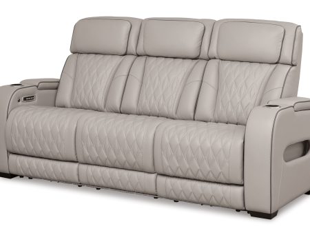 Boyington - Power Reclining Sofa With Adj Headrest Sale