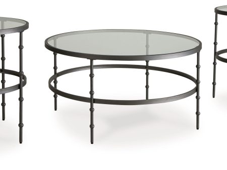 Kellyco - Gunmetal - Occasional Table Set (Set of 3) Online Sale