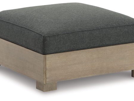 Citrine Park - Brown - Ottoman With Cushion on Sale