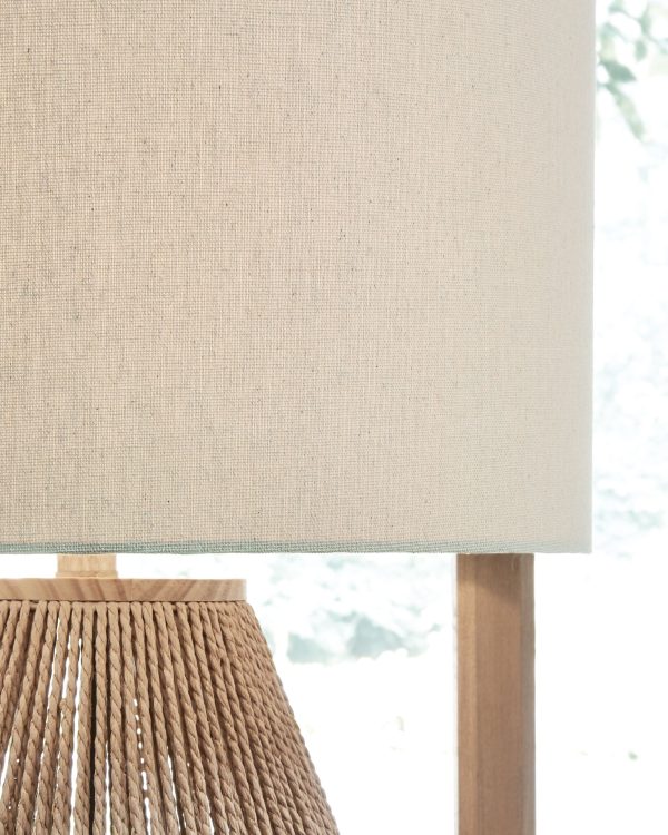 Clayman - Natural   Brown - Paper Table Lamp Hot on Sale