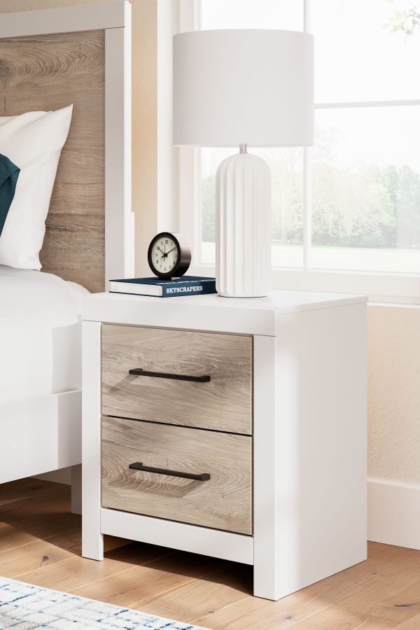 Charbitt - Two-tone - Two Drawer Night Stand Discount