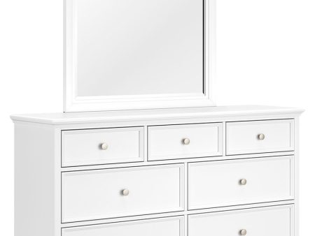 Fortman - White - Dresser And Mirror Discount