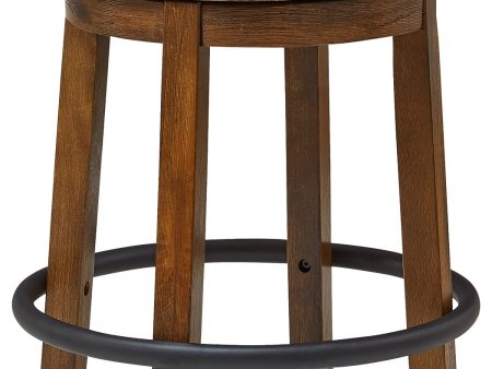 Valebeck - Upholstered Swivel Stool Online Sale