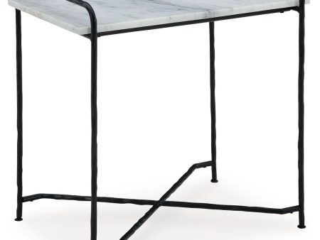 Ashber - White   Black - Accent Table Online now