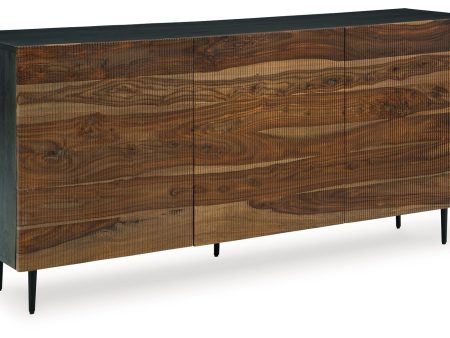 Darrey - Natural   Brown - Accent Cabinet Fashion