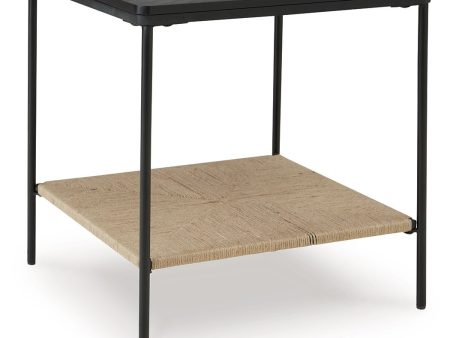 Minrich - Black   Natural - Accent Table on Sale