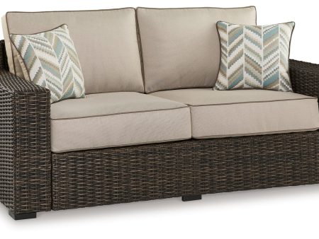 Coastline Bay - Brown - Loveseat W Cushion Fashion