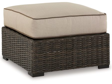 Coastline Bay - Brown - Ottoman With Cushion Online Hot Sale