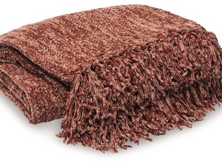 Tamish - Rust - Throw (Set of 3) on Sale