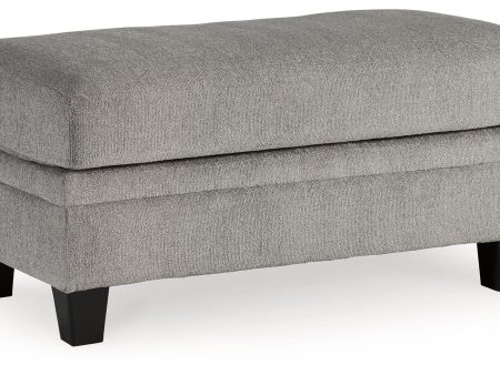 Davinca - Charcoal - Ottoman Hot on Sale