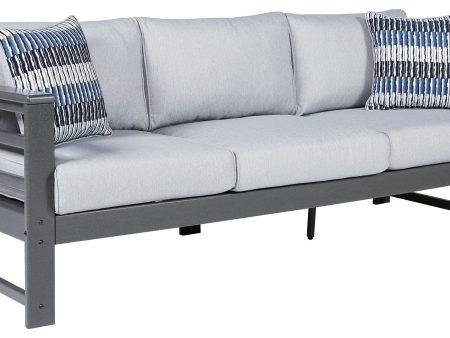 Amora - Charcoal Gray - Sofa with Cushion Hot on Sale