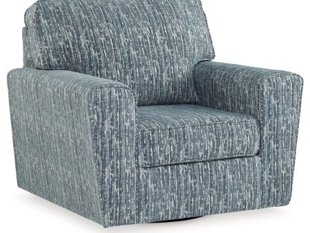 Aterburm - Twilight - Swivel Accent Chair on Sale