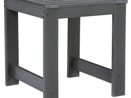 Amora - Charcoal Gray - Square End Table Online