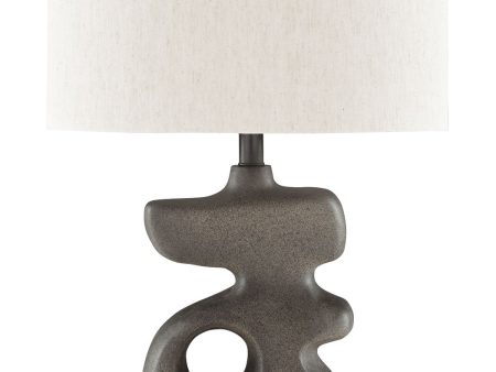 Danacy - Distressed Black - Paper Table Lamp Online Sale