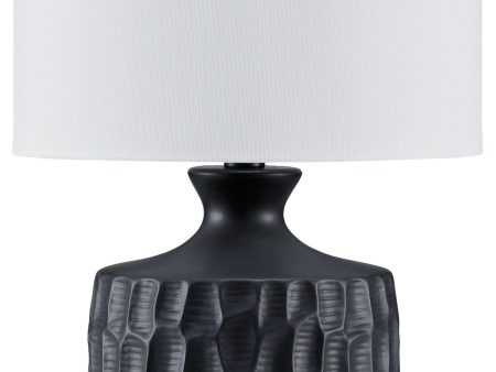 Ellisley - Black - Ceramic Table Lamp For Discount