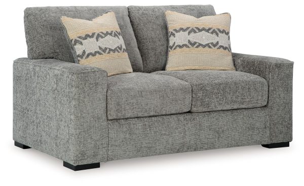 Dunmor - Graphite - Loveseat For Sale