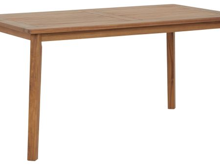 Janiyah - Light Brown - Rectangular Dining Table Online now