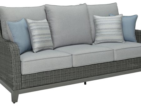 Elite Park - Gray - Sofa with Cushion For Sale