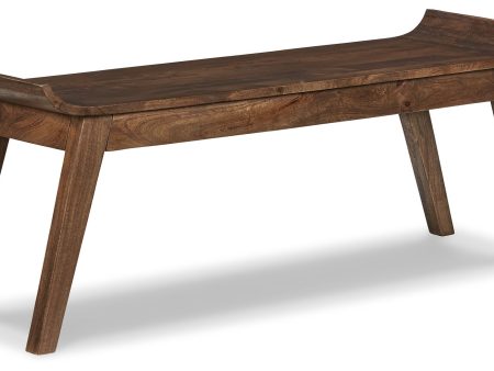 Tamish - Medium Brown - Accent Bench Hot on Sale