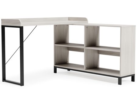 Bayflynn - White   Black - L-Desk For Cheap